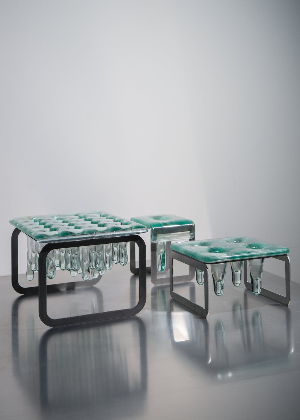 GERONNEN RETRO 20 — Glass and Steel Object